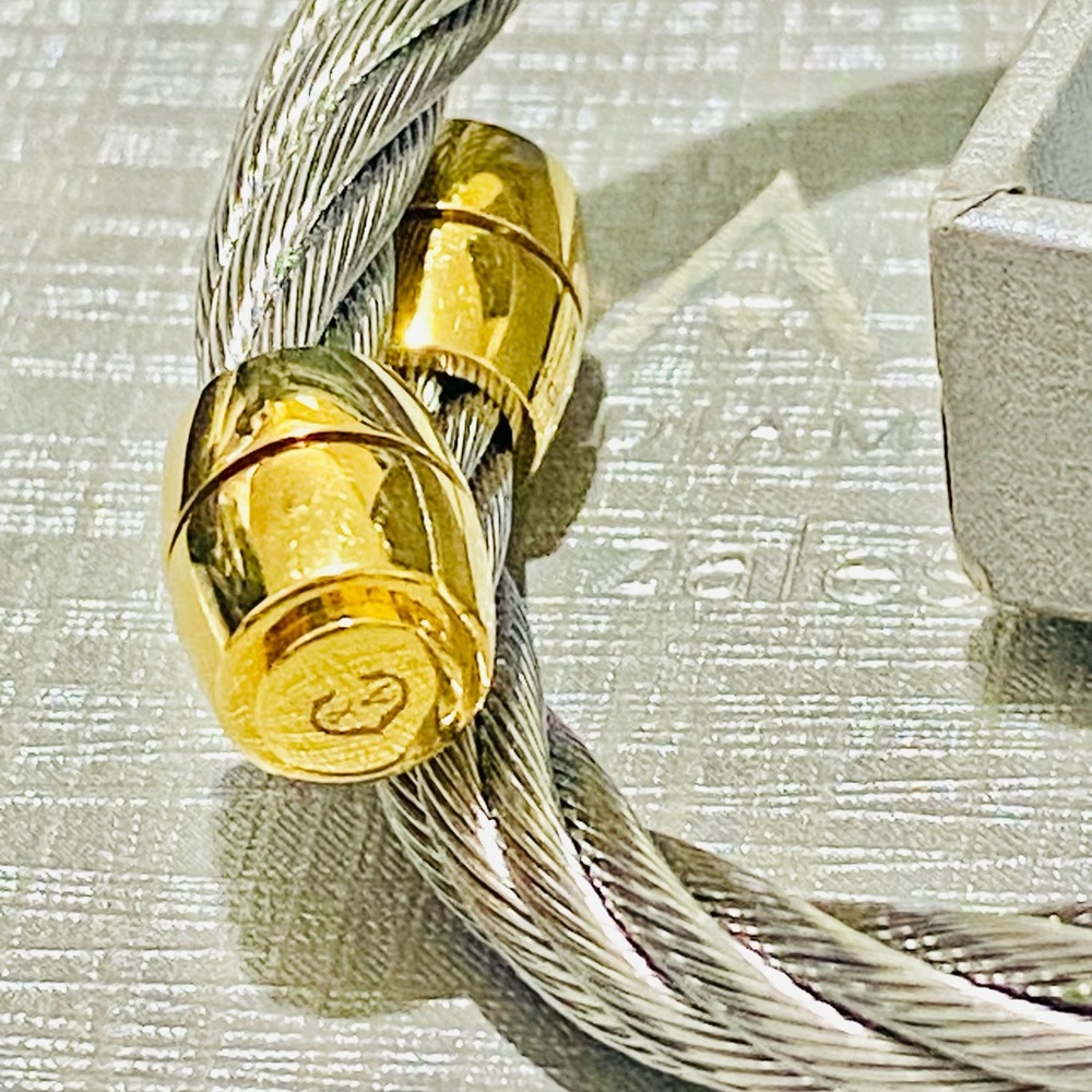 Adjustable Cable Bangle Inspired By Charriol - image 2